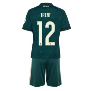 Real Madrid Alexander-Arnold #12 Udebanetrøje Børn 2026-27 Kortærmet (+ Korte bukser)